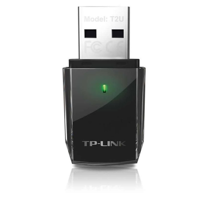 TP-Link Archer T2U V3 Adaptador USB Wi-Fi AC600 Dual Band Negro TP-Link Archer T2U V3 Adaptador USB Wi-Fi AC600 Dual Band Negro